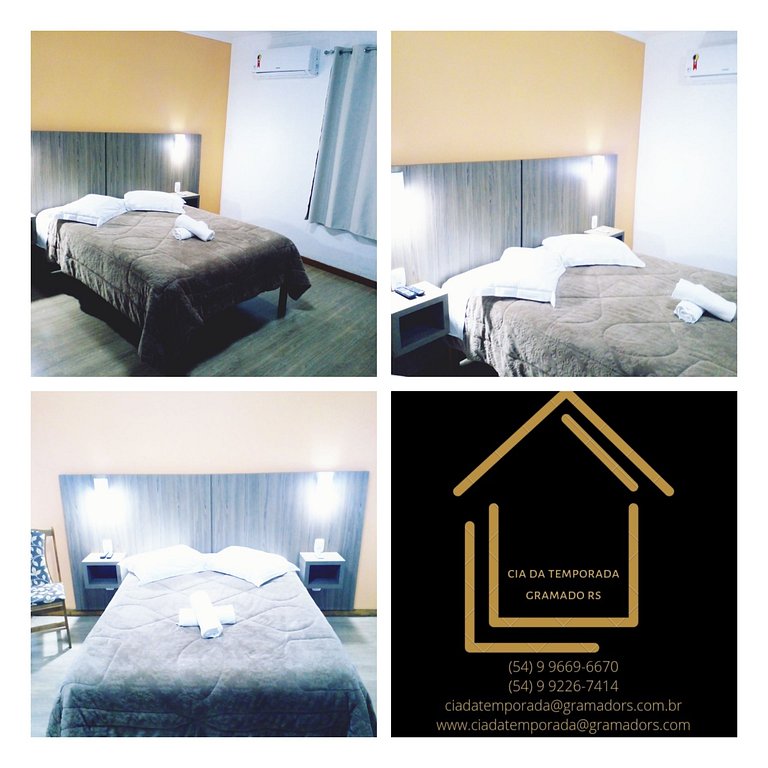Quarto Genial Duplo Gramado