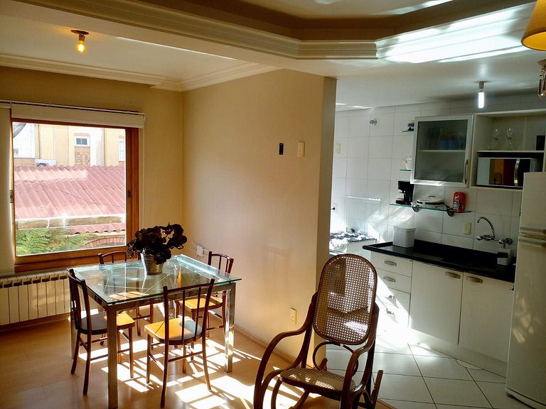 Apartamento no centro de Gramado Solar da Borges