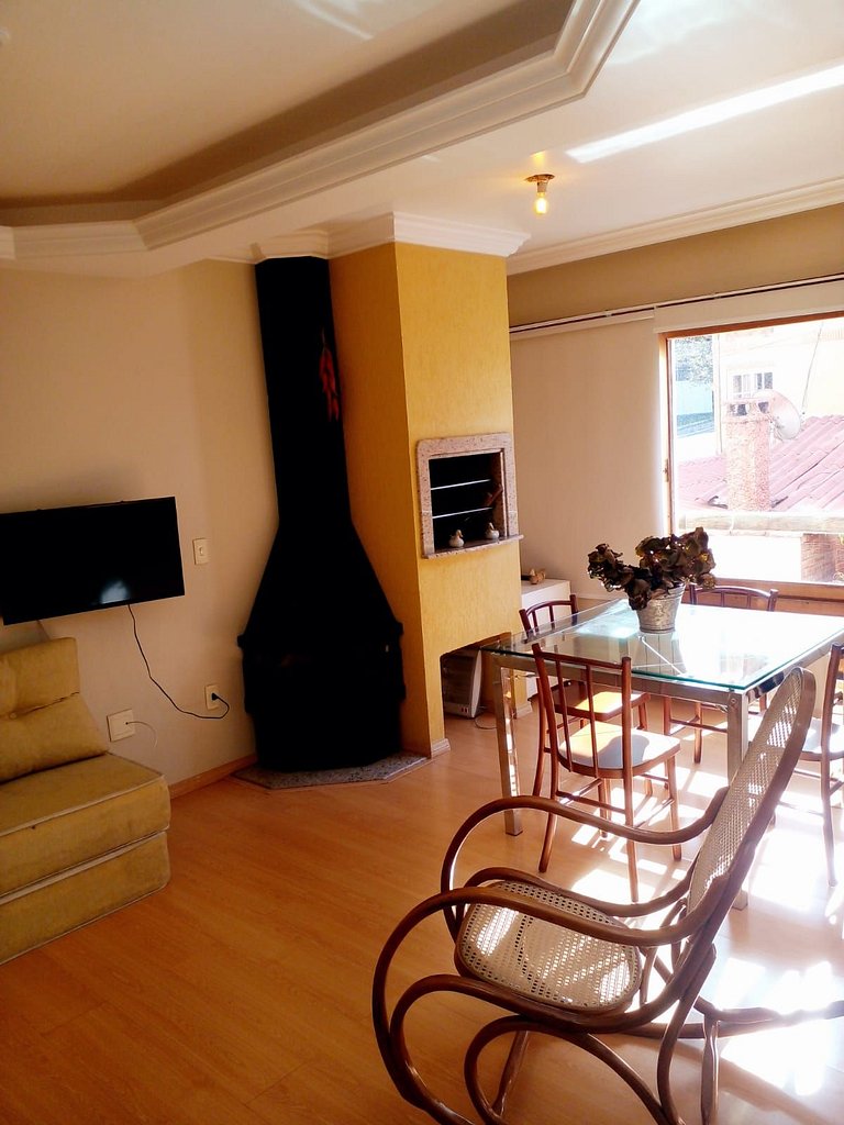 Apartamento no centro de Gramado Solar da Borges