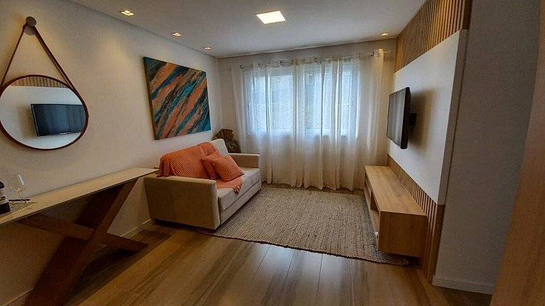 Apto decorado e aconchegante em Gramado