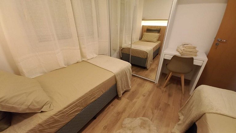 Apto decorado e aconchegante By Cia da Temporada
