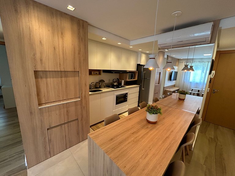 Apto decorado e aconchegante em Gramado