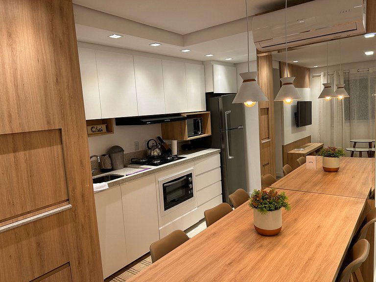 Apto decorado e aconchegante em Gramado