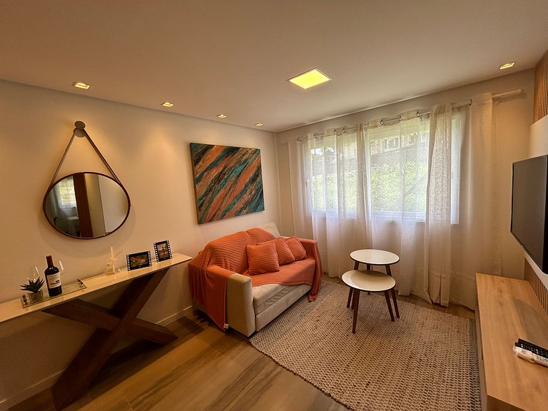 Apto decorado e aconchegante em Gramado