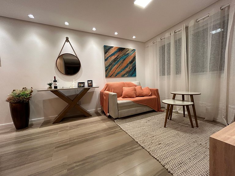 Apto decorado e aconchegante em Gramado