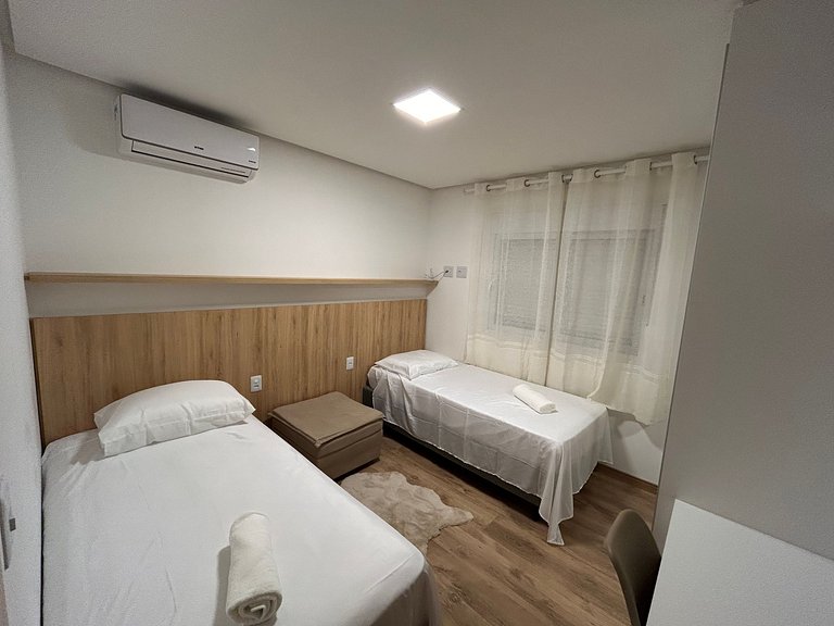 Apto decorado e aconchegante By Cia da Temporada
