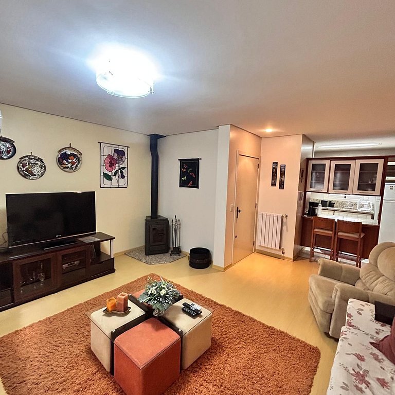 Ape Centro Gramado 6 Pax 2 Suites Prox Rua Torta