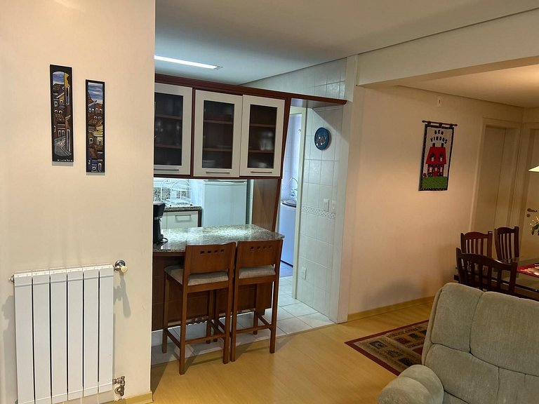 Ape Centro Gramado 6 Pax 2 Suites Prox Rua Torta