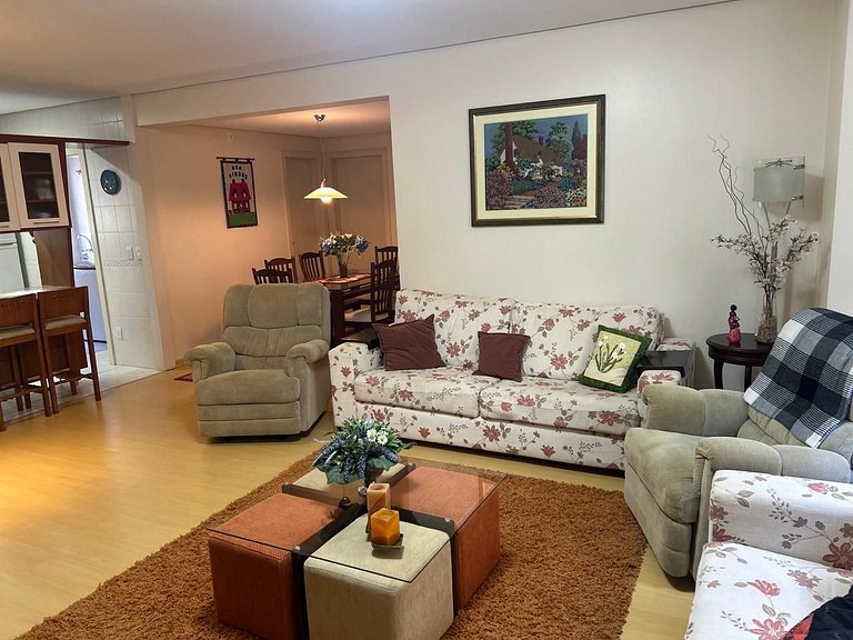 Ape Centro Gramado 6 Pax 2 Suites Prox Rua Torta