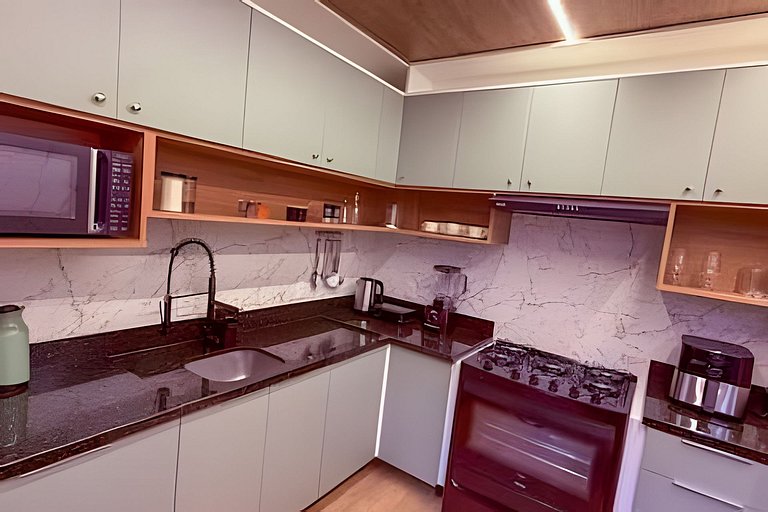 Apê Centro Canela 6 Pessoas a 2 Min da Catedral