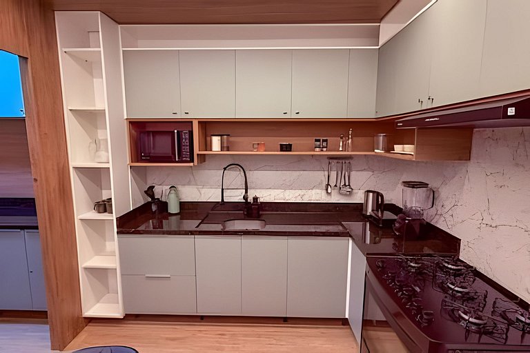 Apê Centro Canela 6 Pessoas a 2 Min da Catedral