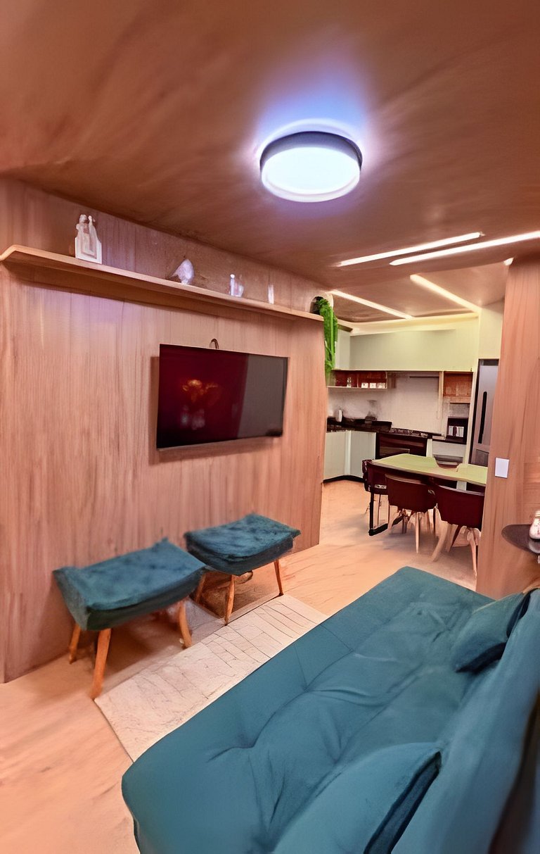 Apê Centro Canela 6 Pessoas a 2 Min da Catedral