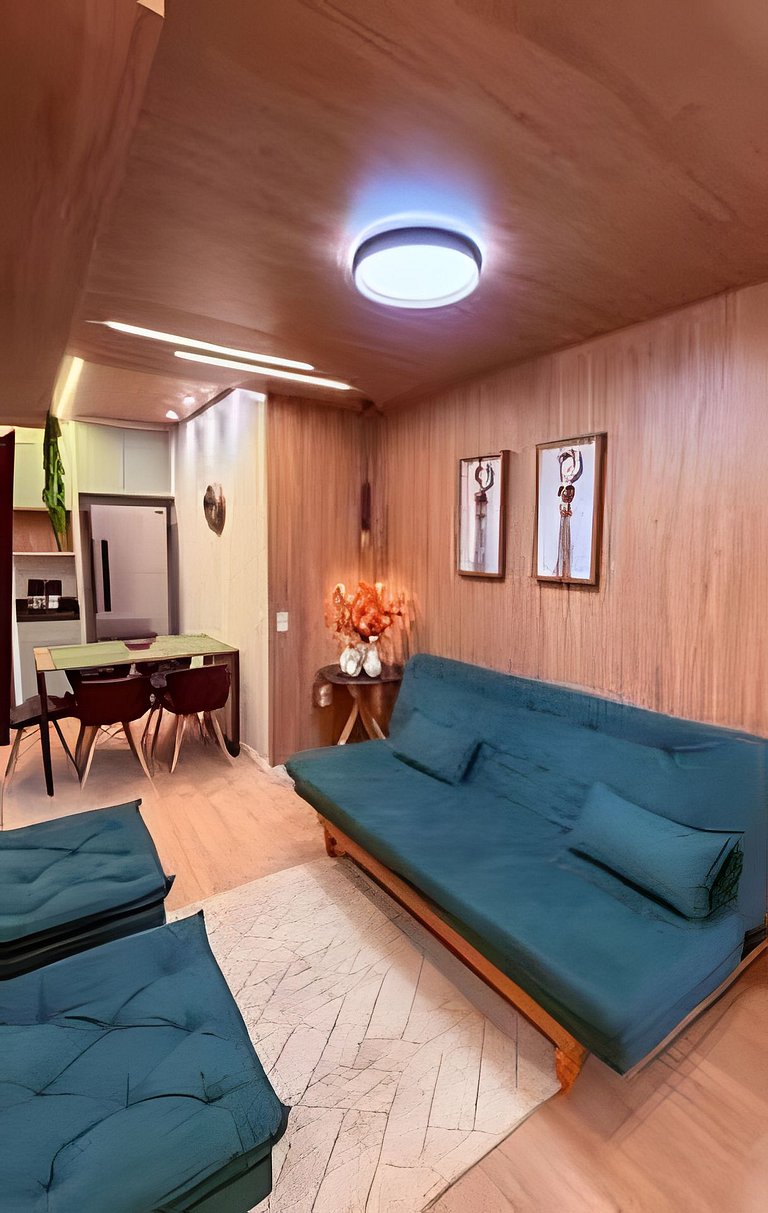 Apê Centro Canela 6 Pessoas a 2 Min da Catedral